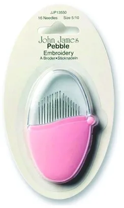 John James Pebbles Agujas de bordar surtidas Talla 5/10 16 uds.