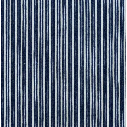 Tela vaquera 145cm 008 Rayas azul oscuro - 50cm
