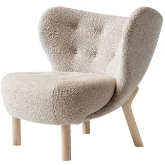 &Tradition Little Petra VB1 Sillón Karakorum 003/Roble Aceitado Blanco