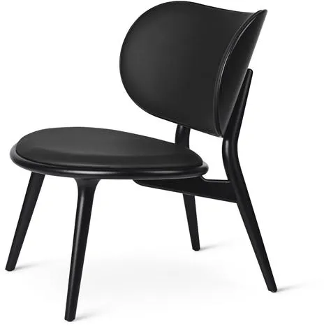 Mater The Lounge Chair Sillón Negro de Haya