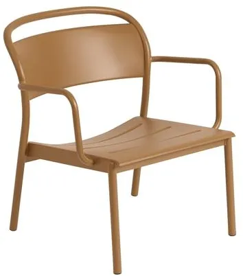 Muuto Linear Steel Sillón Naranja Quemado