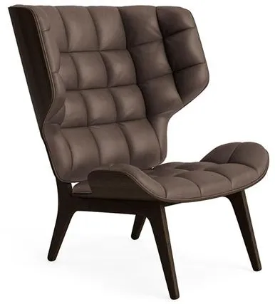 NORR11 Mammoth Sillón Oscuro Roble Ahumado/Marrón Oscuro 21001