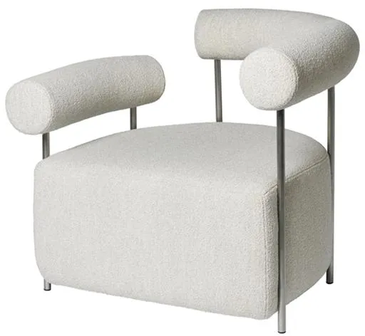 Kristina Dam Studio Solitude Sillón Izquierdo Blanco Roto