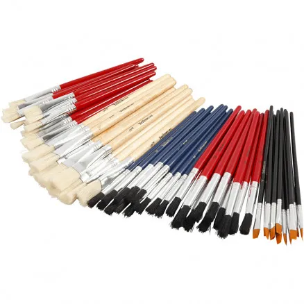 Juego de pinceles YellowLine, 60 uds./ 60 pk.
