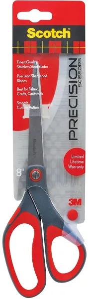 3M Scotch Precision, tijeras de precisión, 20 cm
